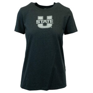 womens utah state nike tshirt black gray